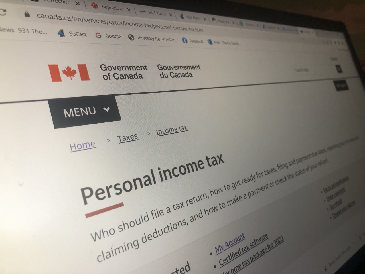 Tax expert encourages Canadians to file their taxes DrydenNow Dryden